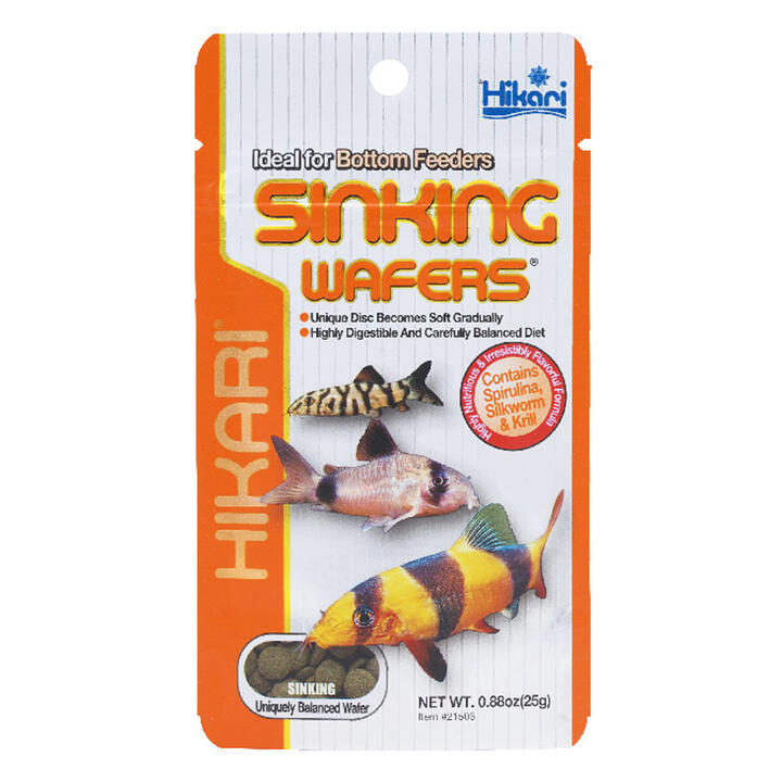 Hikari Sinking Wafers Bottom Feeder Fish Food  25 Gm
