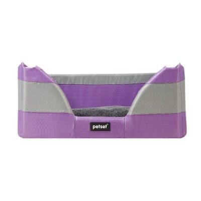 Petset Walled Bed Light Blue Large