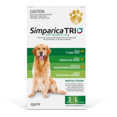 Simparica Trio Large 20.1-40kg 3 pack