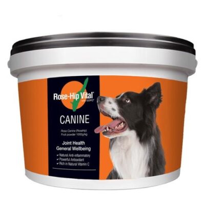 Rose-Hip Vital Canine Powder for Dogs 500g