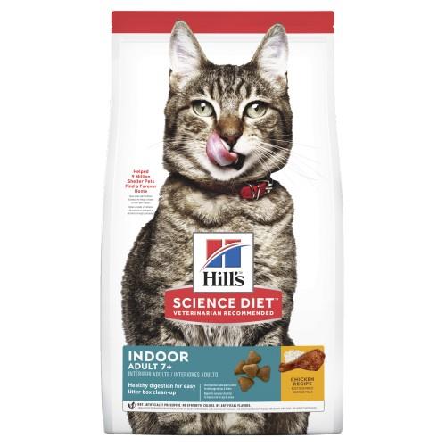 Hill's Science Diet Indoor Adult 11+ Chicken Recipe Dry Cat Food  3.17 Kg