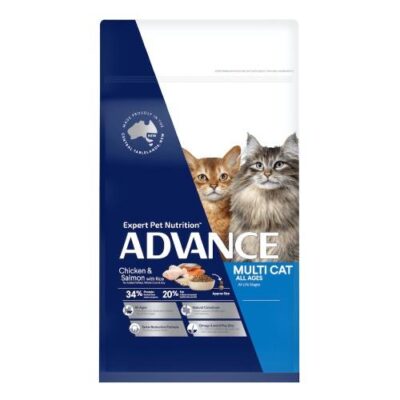 Advance Adult Multi Cat Chicken And Ocean Fish Dry Cat Food