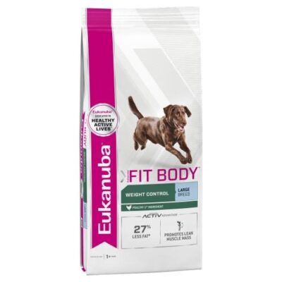 Eukanuba Fit Body Weight Control Large Breed Adult Dry Dog Food  14 Kg