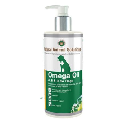 Natural Animal Solutions Omega 3,6 & 9 Oil For Dogs, Cats And Horses 5 Litres