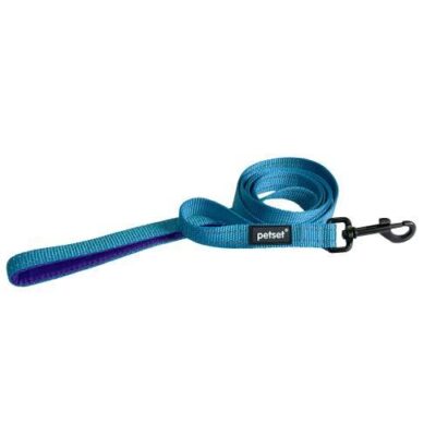 Petset Slim Line Active Dog Lead Black and Orange Large