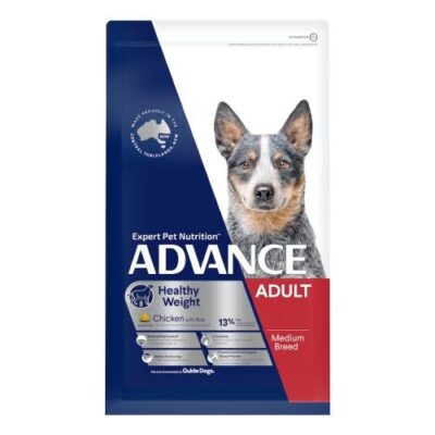 Advance Healthy Weight Adult Medium Breed Chicken With Rice Dry Dog Food  2.5 Kg