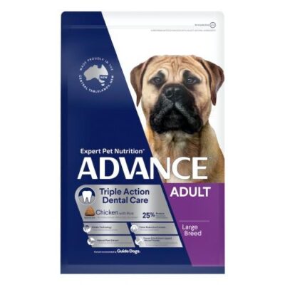 Advance Triple Action Dental Care Adult Large Breed Chicken With Rice Dry Dog Food  13 Kg
