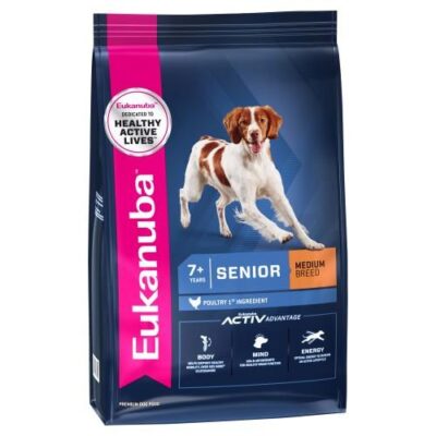 Eukanuba Medium Breed Senior 7+ Years Dry Dog Food 15 Kg