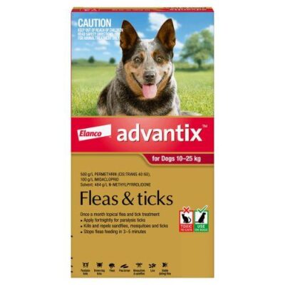 Advantix Large 10-25kg Red 3 pack
