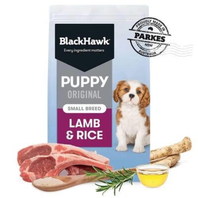 Black Hawk Original Puppy Small Breed Lamb & Rice Dry Dog Food  10 Kg