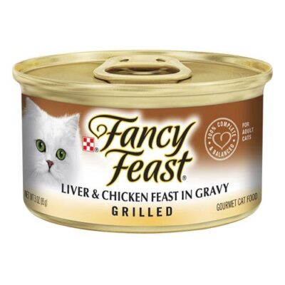 Fancy Feast Adult Grilled Liver And Chicken Feast In Gravy Wet Cat Food