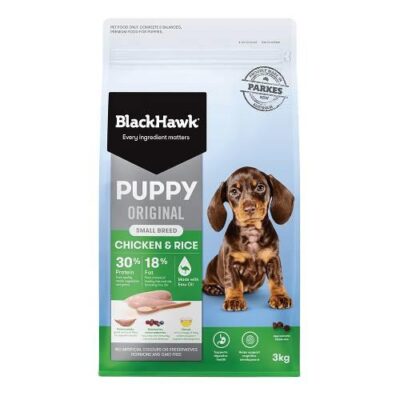Black Hawk Original Puppy Small Breed Chicken & Rice Dry Dog Food  10 Kg