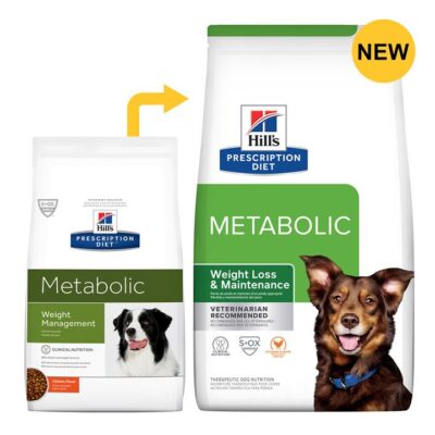 Hill's Prescription Diet Metabolic Weight Loss & Maintenance Chicken Flavour Dry Dog Food  5.5 Kg