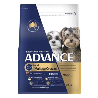 Advance Maltese Crosses Adult Turkey With Rice Dry Dog Food  13 Kg