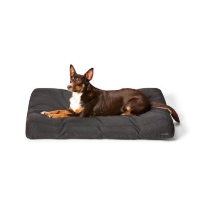 Snooza Dog Beds Ultra-Tuff Lounger Black - L