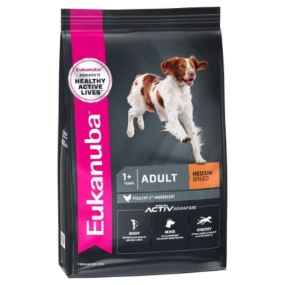 Eukanuba Adult Medium Breed Dry Dog Food  3 Kg