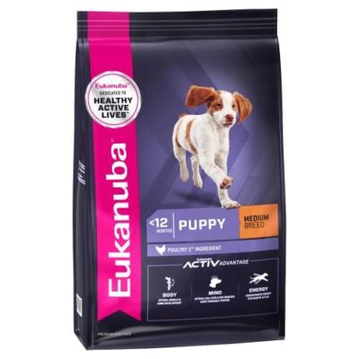 Eukanuba Medium Breed Puppy Dry Dog Food  3 Kg