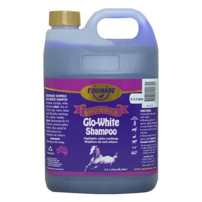 Equinade Showsilk Glowhite Shampoo 2.5 Litres