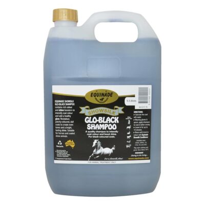 Equinade Showsilk Glo-Black Shampoo  5 Litres