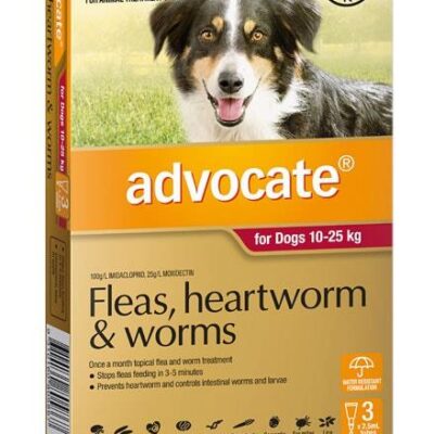 Advocate For Large Dogs (10-25kg) - 3 Pack