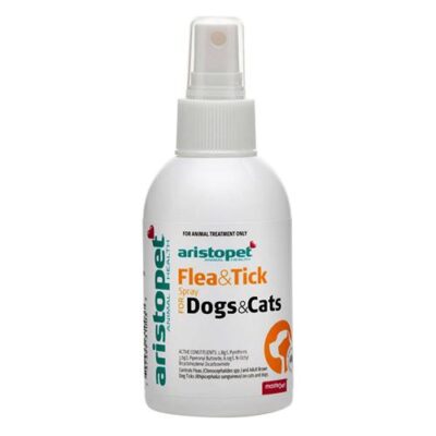 Aristopet Flea & Tick Rinse Concentrate For Dogs, Cats, Puppies & Kittens  500 Ml