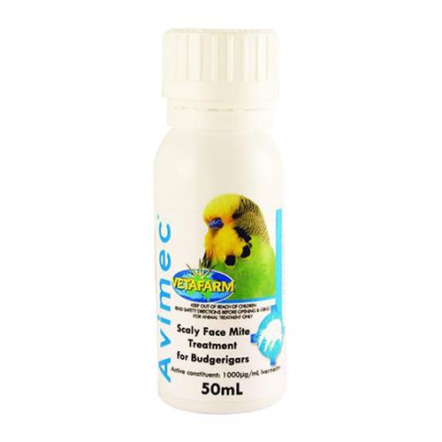 Vetafarm Avimec Scaly Face Mite Treatment    50 Ml