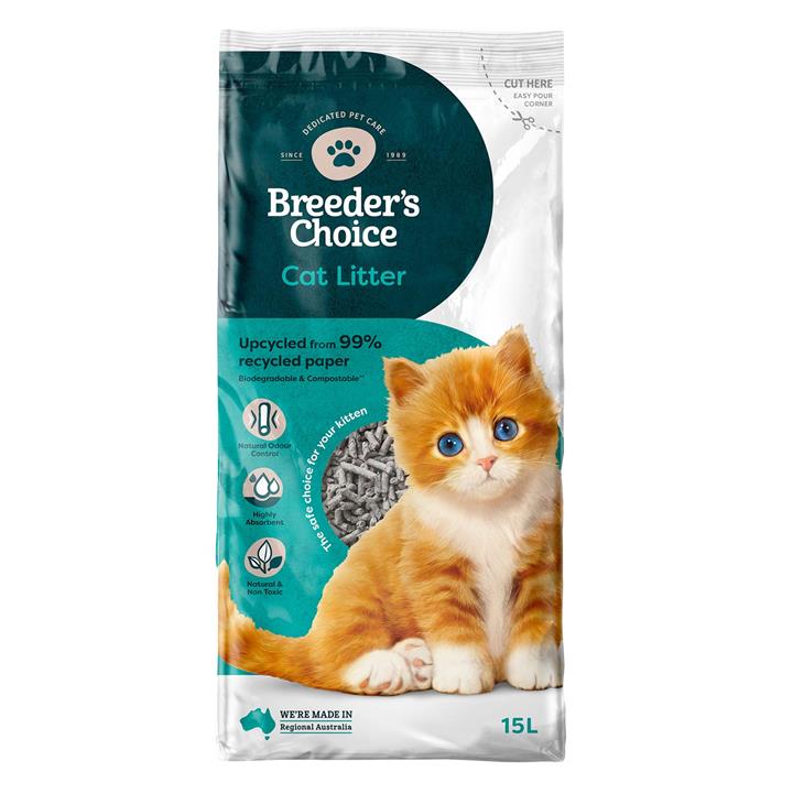 Breeder's Choice Cat Litter 15 Litres