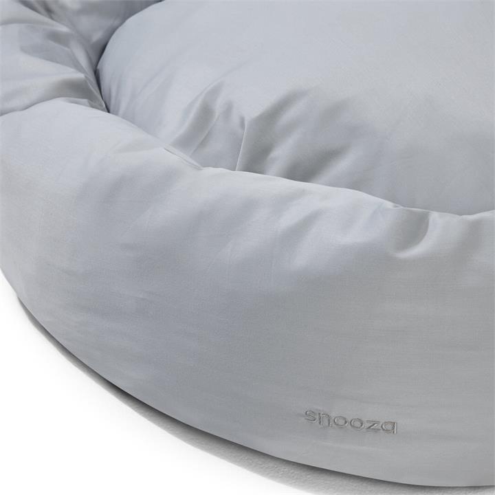 Snooza Dog Beds Cool Cuddler Silver - L