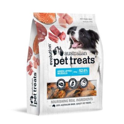 Evolution Australian Pet Treats Green Lipped Mussels 250g