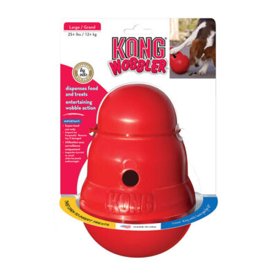 Kong Wobbler Treat Dispensing Toy For Dogs 1 X Large
