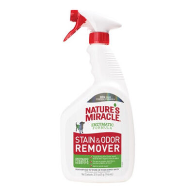 Nature's Miracle Advanced Stain & Odor Eliminator For Dogs - Sunny Lemon Scent 946 Ml