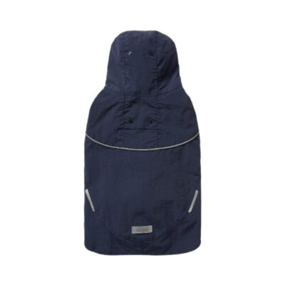 Snooza Wear Ripstop Dog Raincoat With Hood Navy 1 X Xlarge
