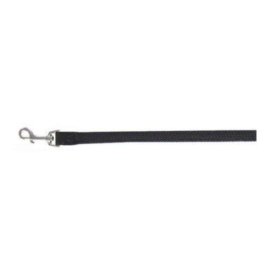 Beau Pets Double Nylon - Black Lead 20 Mm X 245cm