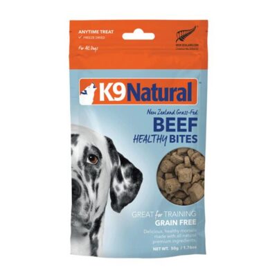 K9 Natural Beef Healthy Bites Grain Free Freeze Dried Dog Treats