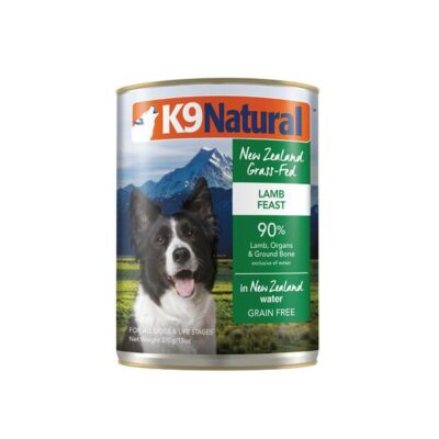 K9 Natural New Zealand Lamb Feast Wet Dog Food 370 Gm 12 Cans