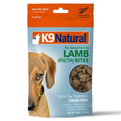 K9 Natural Lamb Healthy Bites Grain Free Freeze Dried Dog Treats