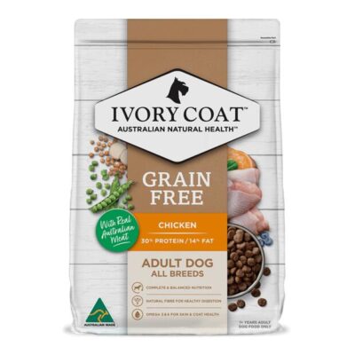Ivory Coat Grain Free Adult All Breeds Chicken Dry Dog Food  13 Kg