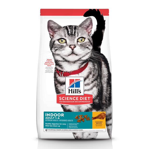 Hill's Science Diet Indoor Adult 1-6 Chicken Recipe Dry Cat Food  4 Kg