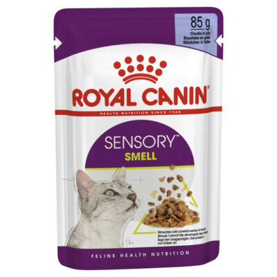 Royal Canin Sensory Smell In Gravy Adult Pouches Wet Cat Food 85 Gms 12 Pack