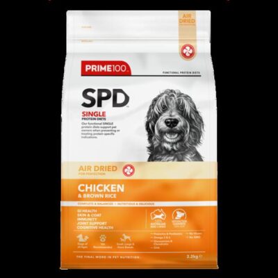 Prime100 Spd Chicken And Brown Rice Air Dried Dog Food