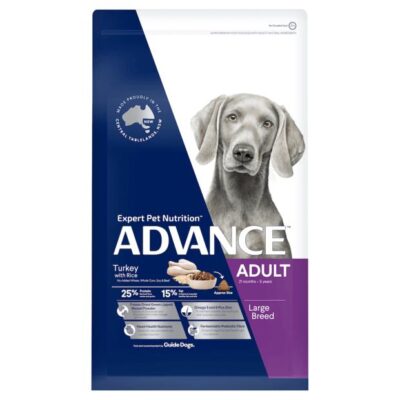 Advance Adult Medium Breed Turkey With Rice Dry Dog Food  15 Kg