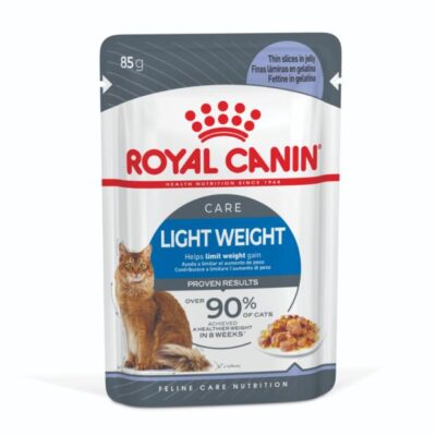 Royal Canin Light Weight Care In Gravy Adult Pouches Wet Cat Food 85 Gms 12 Pack