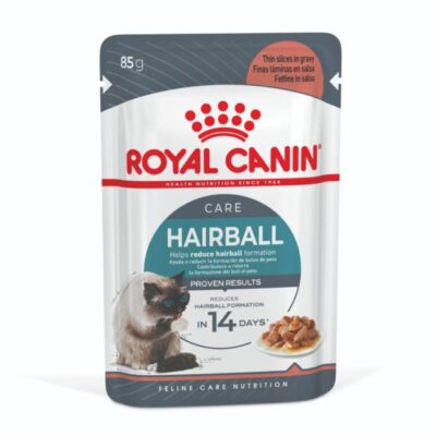 Royal Canin Hairball Care In Jelly Adult Pouches Wet Cat Food 85 Gms 12 Pack