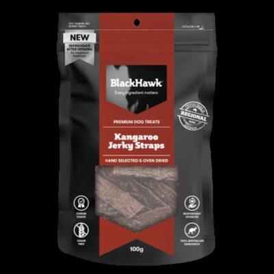 Black Hawk Kangaroo Straps Dog Treats