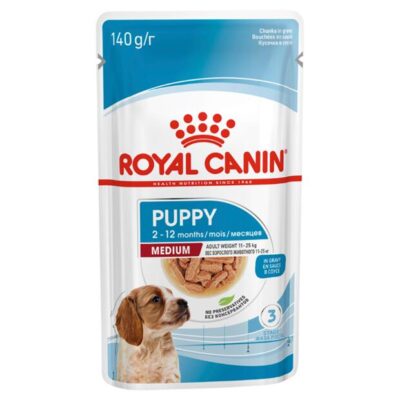 Royal Canin Medium Puppy Wet Dog Food Pouches