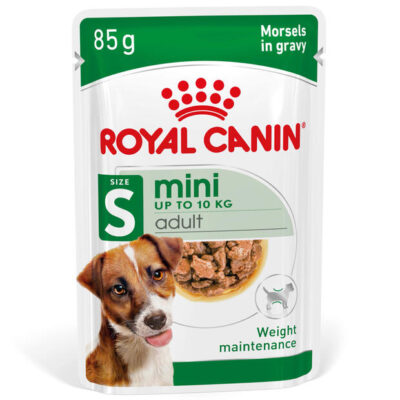 Royal Canin Mini Adult In Sauce Pouches Wet Dog Food 85 Gms 12 Pack