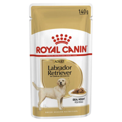 Royal Canin Labrador Retriever Gravy Wet Dog Food 140 Gms 10 Pack