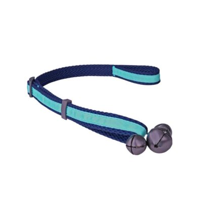 Company Of Animals Training Dog Toilet Training Bells Navy Light Blue