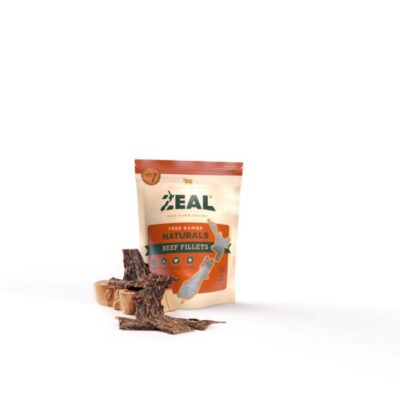 Zeal Free Range Dog Treats Beef Fillets