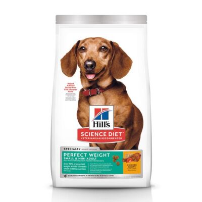 Hill's Science Diet Perfect Weight Small & Mini Adult Chicken Recipe Dry Dog Food  5.67 Kg